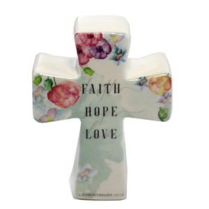 Home Decor 4.5 Inch Blessing Cross Prayer God Keepsake Figurines - 1 of 3