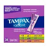Tampax Radiant Triple Pack Regular/Super/Super Plus Absorbency Unscented Tampons - 28ct - 2 of 4