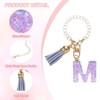 Unique Bargains Resin Lightweight Decorative Sparkling Purple Sequins Tumbler Cup Charm - 3 of 4