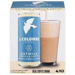 La Colombe Vanilla Draft Latte with Oatmilk - 4pk/9 fl oz Cans