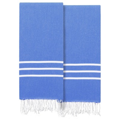 Hencely Sand Free Turkish Beach Towel Colors - Set of 6