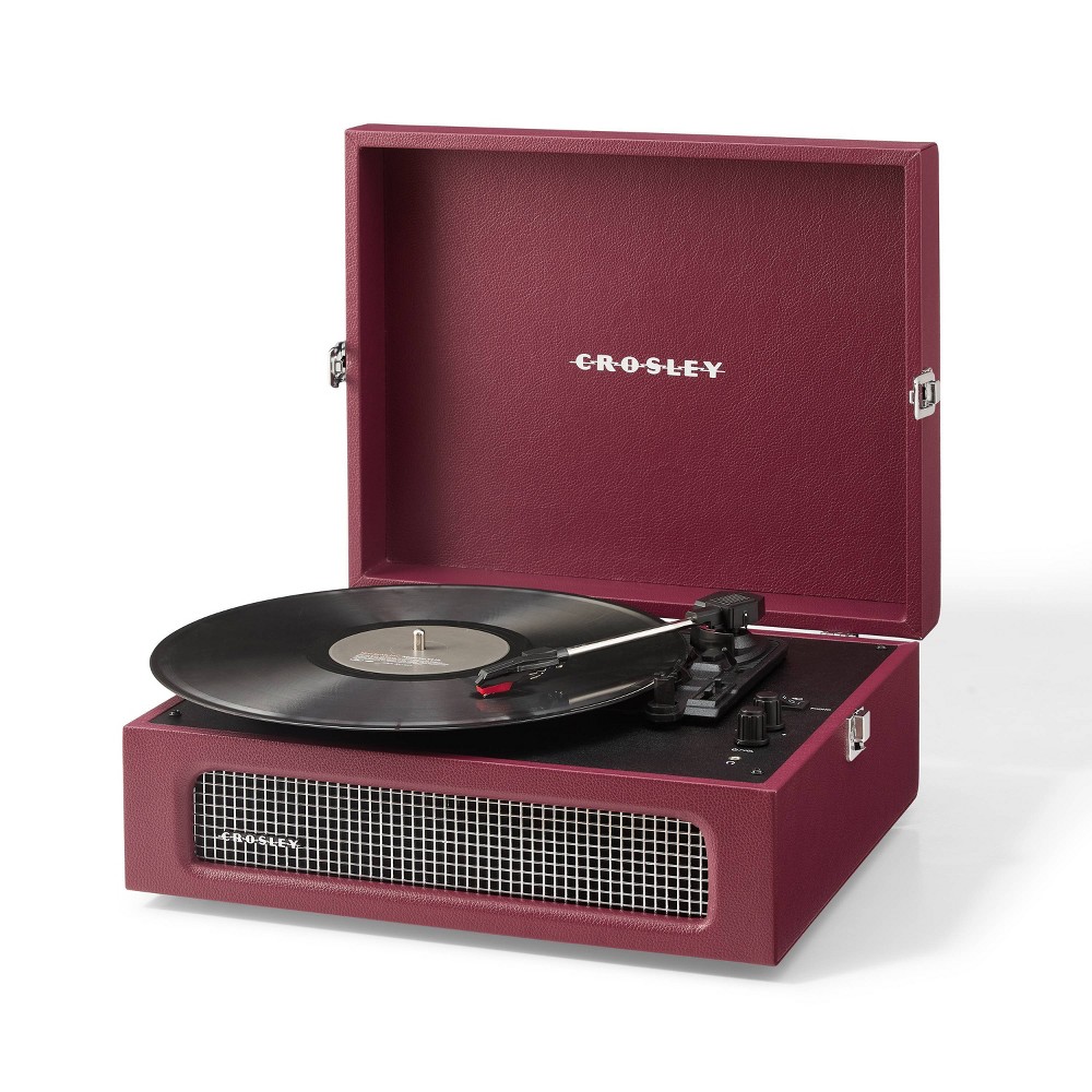Voyager Record Player - Burgundy