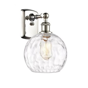 Athens Water Glass - 1 Light Wall Sconce In Industrial Style-13 Inches Tall and 8 Inches Wide - 1 of 1
