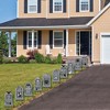 Big Dot of Happiness Creepy Cemetery - Lawn Decorations - Outdoor Spooky Halloween Tombstone Party Yard Decorations - 10 Piece - 3 of 4