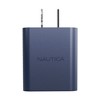 Nautica CH80 iPhone Charger - 20W PD USB-C / USB-A QC 3.0 Dual Port Wall Charger for iPhone 14/13/12/12 Pro Max/11/Xs Max/XR/X,AirPods Pro (Navy) - 4 of 4