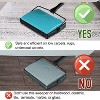 Itopfox Carpet Sweeper Cleaner for Low & Undercoat Carpets, Rugs, Pet Hair, Dust, Scraps, Paper, Small Debris with Brush - Blue - 3 of 4