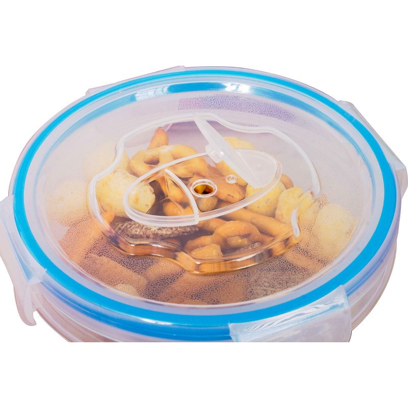 Lexi Home Plastic Containers with Snap Lock Lids (Set of 24), 3 of 4