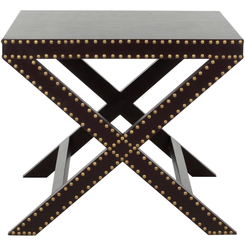 Jeanine X-End Table - Charcoal - Safavieh., 1 of 5