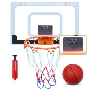 Dexmalle Indoor or outdoor mini basketball hoop with scoreboard - 1 of 4