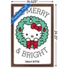 Trends International Hello Kitty: 17 Holiday - Be Merry & Bright Framed Wall Poster Prints - 3 of 4