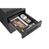 3 Drawer Mobile File Cabinet with Lock, Small Filing Cabinet 5 Wheel Anti-Tilt Design Rolling File Cabinet Fully Assembled File Cabinets - 3 of 4