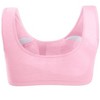 INSPIRE CHIC Women's Wire Free Removable Pad Wide Straps Bra - 2 of 4