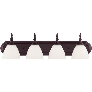 Savoy House Herndon 4 - Light Vanity in  English Bronze - 1 of 2