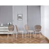 VYNXARIA Beige Sennit Dining & Coffee Chair Set (4 Pieces) - 3 of 4