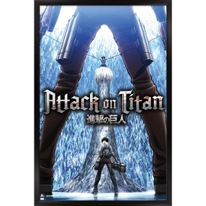 Trends International Attack on Titan: Season 3 - Chains Framed Wall Poster Prints - 1 of 4