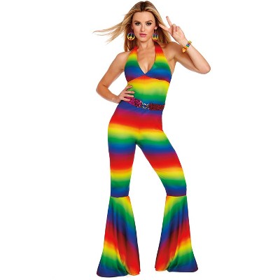 Dreamgirl Groovy Rainbow Adult Costume