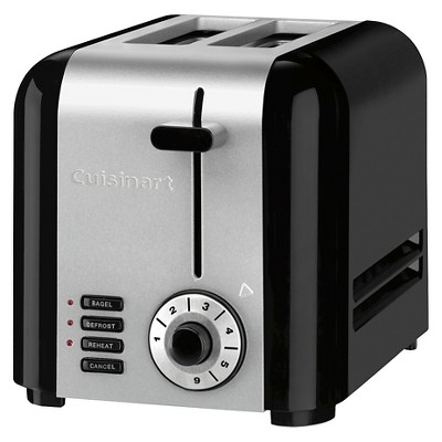 Cuisinart 2-Slice Toaster - Black & Stainless Steel - CPT-320TG