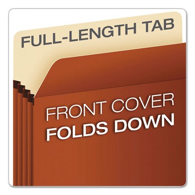 Redrope Expanding File Pocket with Manila Lining, 6.5" Expansion