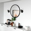 Livex Lighting Lansdale 1 - Light Vanity in  Black/Brushed Nickel - 3 of 4