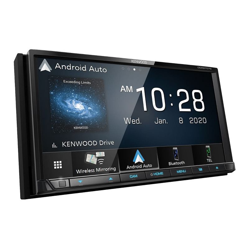 Kenwood DDX9707S Stereo Receiver w/ Apple CarPlay and Android Auto, 3 of 10