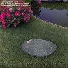 Gardenised Decorative Outdoor Weather-Resistant Artistic Artificial Faux Stone Rock, Garden Patio Granite Grey Fiberglass Stone - 2 of 4