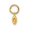 Black Bow Jewelry 14k Yellow Gold Tiny Puffed Heart Charm, 5mm (3/16 inch) - 2 of 4
