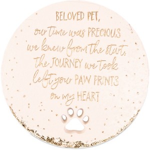 Pavilion Gift Company - Beloved Pet - 10" Garden Stone - Stepping Stones and Pathways - 1 of 4