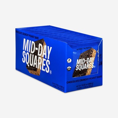 Mid-Day Squares Crunchy Peanut Functional Snack Bar - 1.03oz