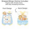 Big Dot of Happiness Noah’s Ark - Picture Bingo Cards and Markers - Baby Shower Shaped Bingo Game - Set of 18 - 3 of 4