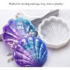 JDICTION Silicone Resin Molds - Jewelry Storage Box Molds, Seashell Epoxy Molds for Resin Crafts DIY - 3 of 4