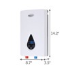 Marey ECO150 Electric Tankless Water Heater, 14.5kW 240V, Smart Technology, Unlimited On-Demand Hot Water Heater - 2 of 4