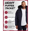CANADA WEATHER GEAR Men's Parka - Heavyweight Ripstop Insulated ThermaFoil Lined Puffer Winter Jacket for Men (M-XXL) - 2 of 4