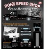 1970 Dodge D-300 Ramp Truck Black "Don's Speed Shop" Limited Edition to 300 pieces Worldwide 1/18 Diecast Model Car by ACME - 2 of 2