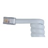RCA Standard Handset Coil Cord (12 Ft.; White) - 2 of 4