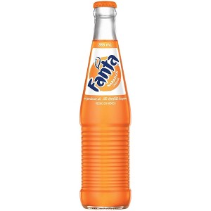 Fanta Orange - 12 Fl Oz Glass Bottle  (Pack of 12) - 1 of 4