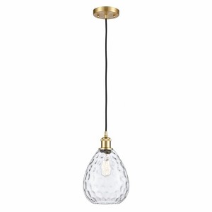 Waverly - 1 Light Cord Hung Mini Pendant In Industrial Style-12 Inches Tall and 8 Inches Wide - 1 of 1