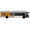 New Flyer Xcelsior XN40 Transit Bus "Los Angeles Metro" Gray with Graphics 1/87 (HO) Diecast Model by Iconic Replicas - 3 of 4