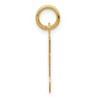 Black Bow Jewelry 14k Yellow Gold, Sophia Collection, Small Script Initial M Pendant - 2 of 4