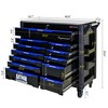 Rolling Tool Chest, Tool Chests & Cabinets With 4 Wheels, 12 Storage Drawers, Iron Top, Multi-Purpose Tool Storage Cart For Workshop Garage Warehouse - 2 of 4