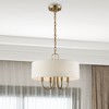 Livex Lighting Blossom 4 - Light Pendant in  Antique Brass - 3 of 4