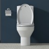 Toilet Seat with Built-In Toddler Potty Training Seat, Mother and Child Cover, Slow Close, Easy to Install,  Elongated - 3 of 4