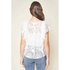 Women's Melting For You Lace Top - SUGARLIPS - image 4 of 4