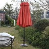 NicBex 14.8 Ft Double-Sided Patio Umbrella,Large Outdoor Umbrella for Patio,Rectangular Table Market Umbrella with Crank,Base Not Included - 2 of 4