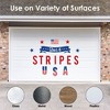 Big Dot of Happiness Stars & Stripes - Peel and Stick Patriotic Party Decoration - Wall Decals Backdrop - 2 of 4