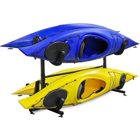 Indoor Kayak Storage Rack | 2 Level Adjustable Wall Mount