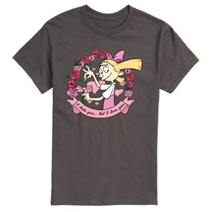 Men's - Hey Arnold! - Valentine's I Love You Short Sleeve Graphic T-Shirt - 1 of 4