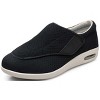 Diabetic Shoes for Women Wide Width Elderly Shoes Adjustable Closure Lightweight Swollen Feet Walking Sneakers - 2 of 4