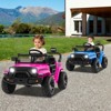 Costway 12V Kids Ride on Truck Car Battery Powered Electric Vehicle with Remote Control White/Purple/Red/Blue/Black/Pink - 2 of 4
