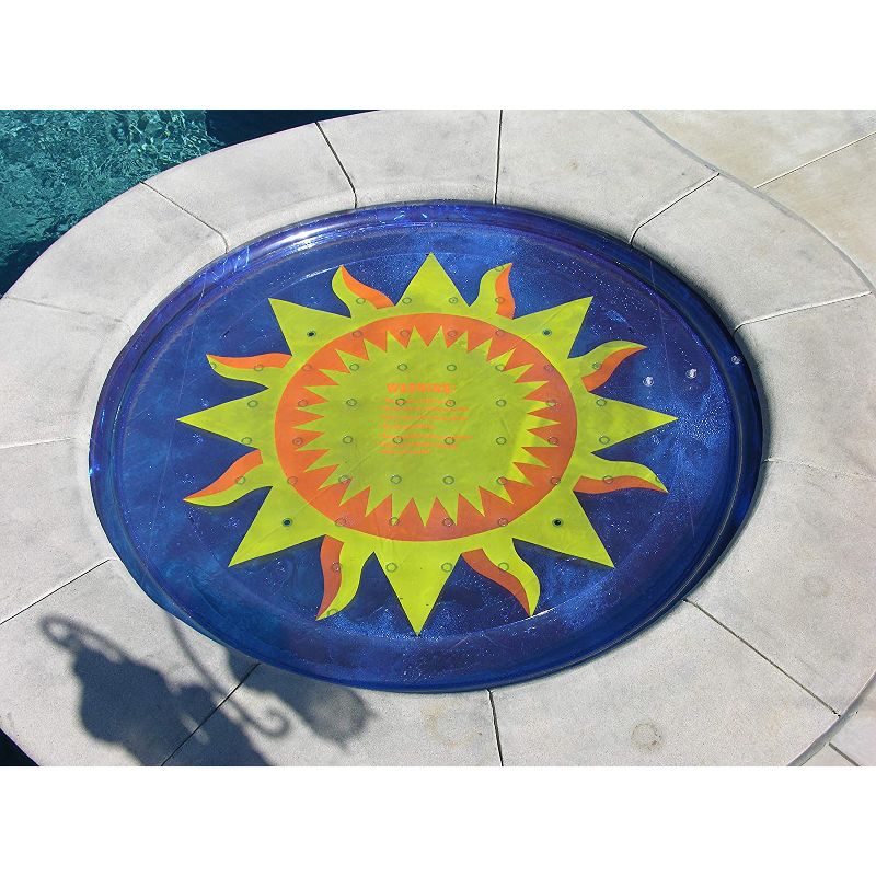 Solar Sun Rings UV Resistant Above Ground Inground Swimming Pool Hot Tub Spa Heating Accessory Circular Heater Solar Cover, SSC, Sunburst, 2 of 6