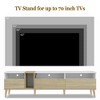 KIGFTSOD Modern TV Stand with 3 Drawers & Open Shelves – Media Console for TVs up to 80'', Color-Matching Entertainment Center for Living Room - 4 of 4